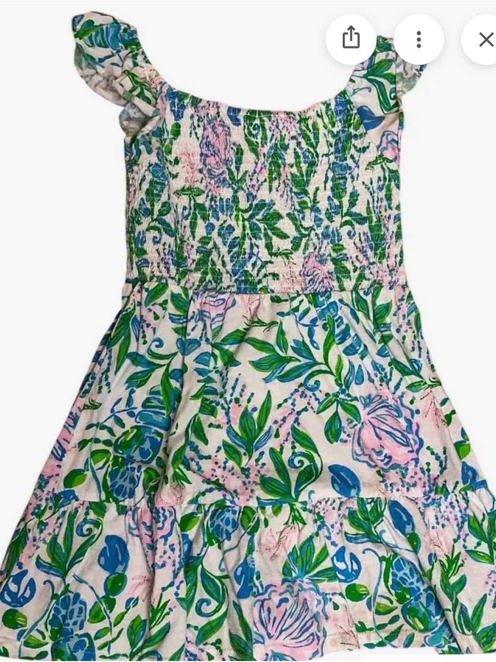 Lilly Pulitzer Girls' Mini Jilly Midi Dress - Like New!!